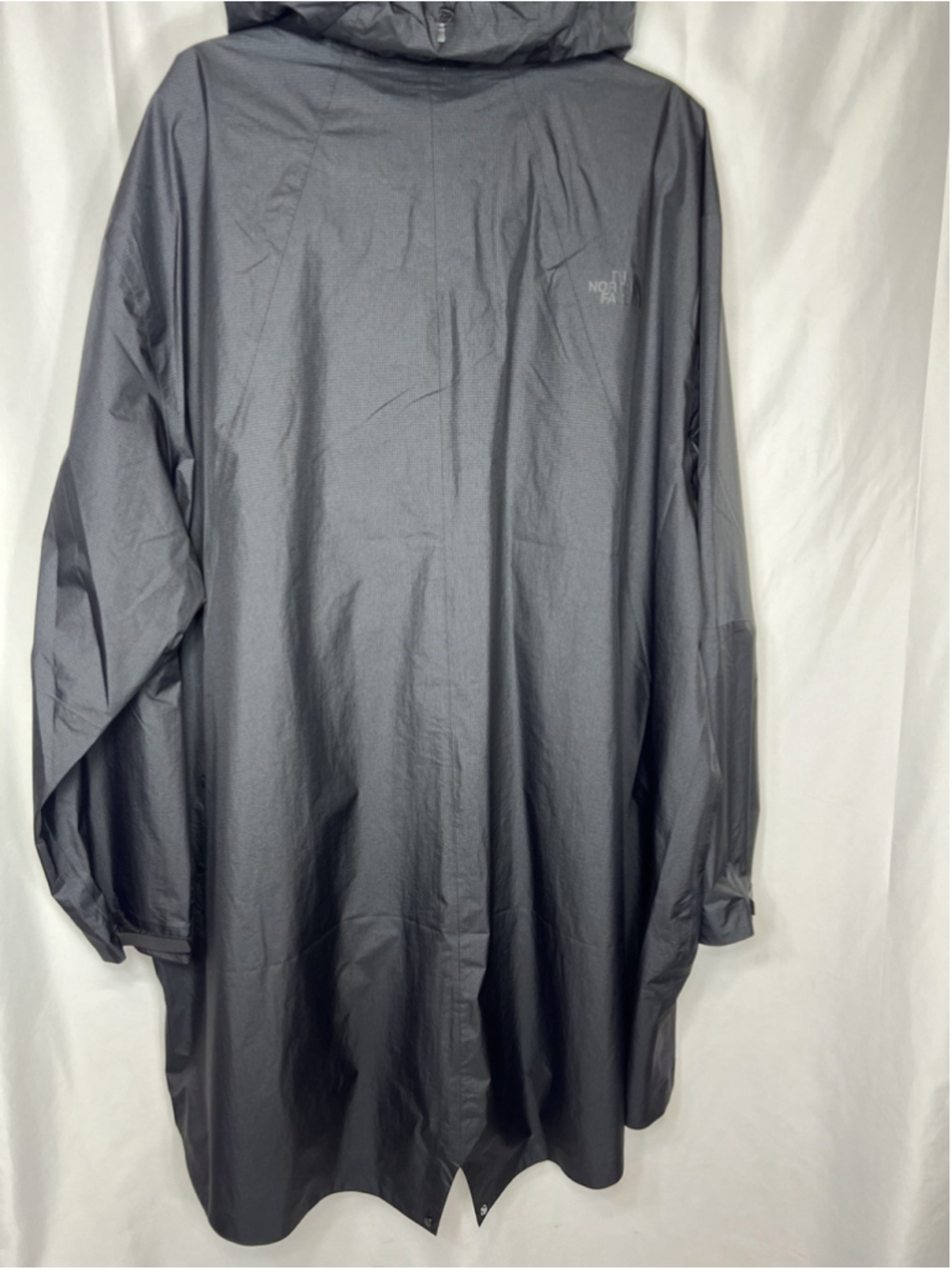 The North Face Men’s XXL Packable LT Rain Parka Jacket Black Hiking Travel - Picture 6 of 13